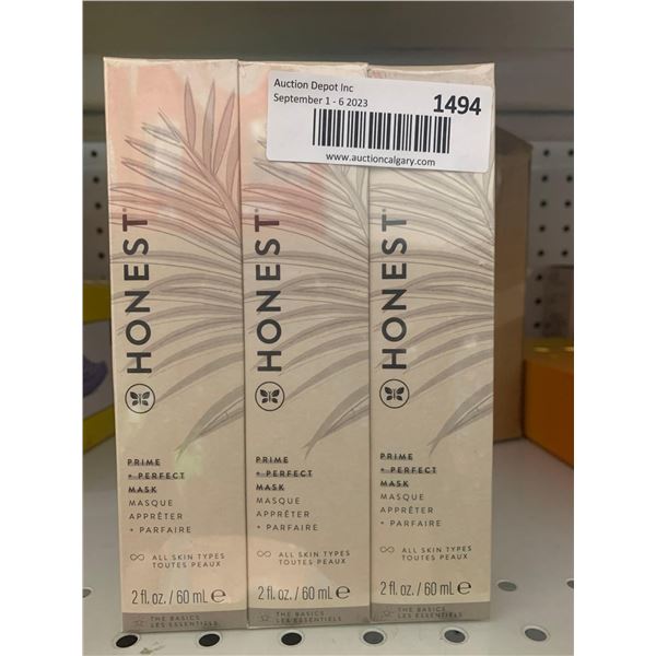 Honest Beauty Makeup Cleanser 118.2ml x 3