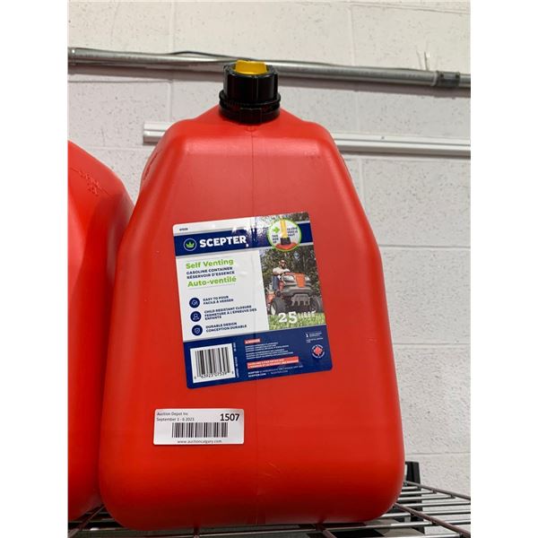 Self Venting Gasoline 25L Container