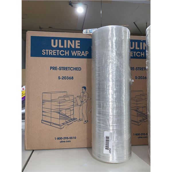 Uline Stretch Wrap, Pre-Stretched Wrap 1 Roll
