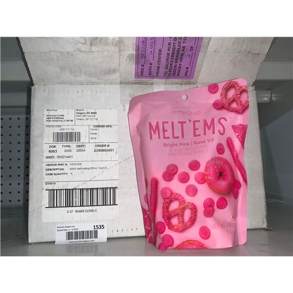 Sweetshop Melt'ems - Bright Pink 6x340g