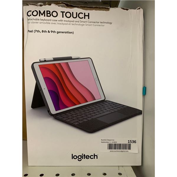 Logitech Combo Touch iPad Pro 12.9 inch 5th generation Case Detachable Keyboard Case w/ Trackpad & S
