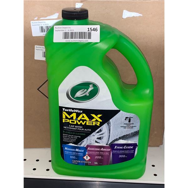 Turtle Wax Max Power Car Wash 2.95L