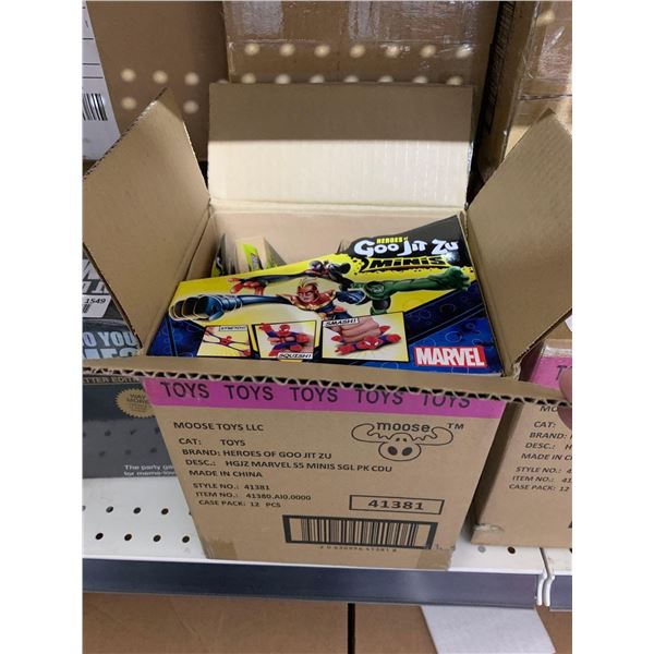 Heroes of god Goo Jit Zu Figurines  Lot of 12 Assorted