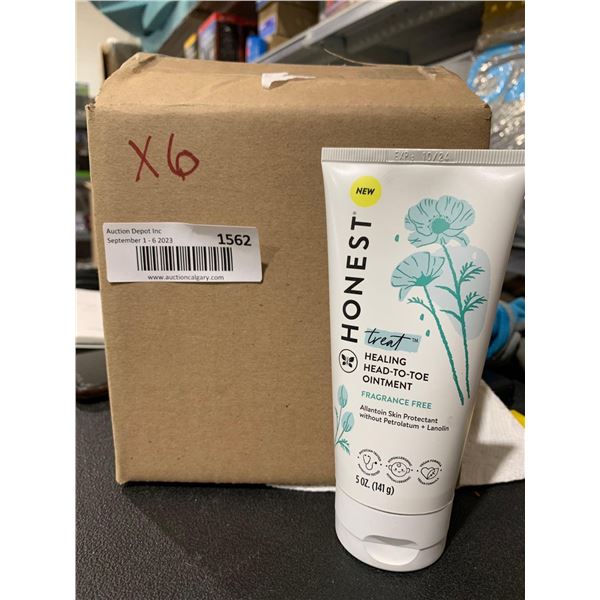 Honest HEALING HEAD-TO-TOE OINTMENT 6x5oz