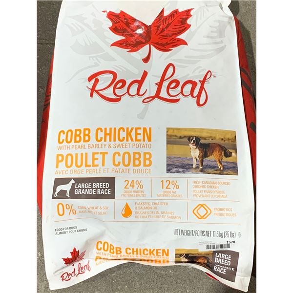 Red Leaf Cobb Chicken Dog Kibble 25 Lbs