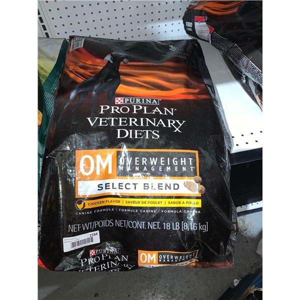 Pro Plan Veterinary Diet Overweight Dog Kibble 18 Lbs
