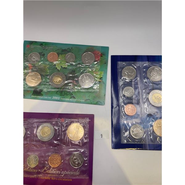 3 Special Edition Proof Sets