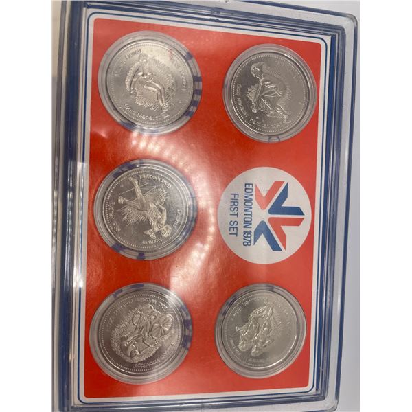 Edmonton 1978 Commonwealth Game Coin Set's - Beck Auctions Inc.
