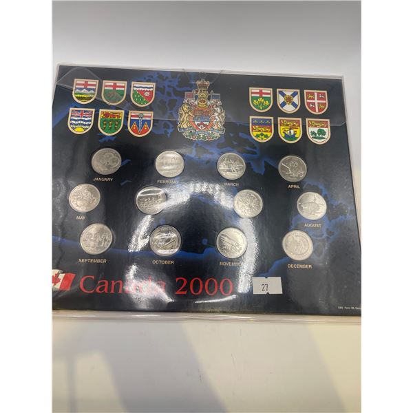 2000 Canada 12 Month Proof Set
