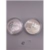 Image 1 : 2012/2013 20 Fine Silver Dollar Coin's