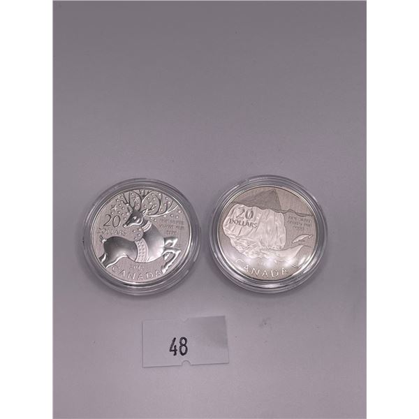 2012/2013 Fine Silver $20 Coin's