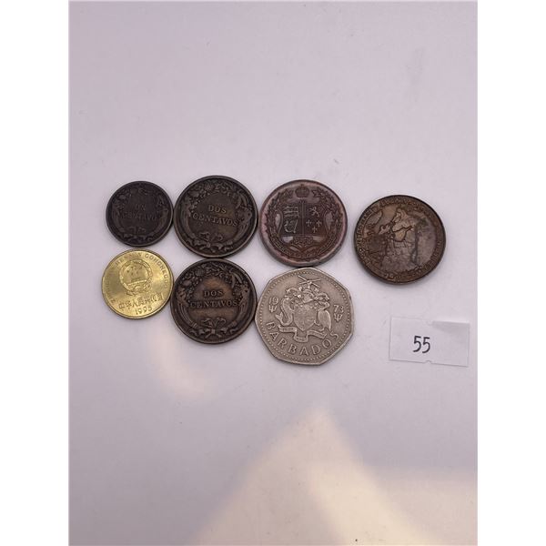 Various Foreign Coins