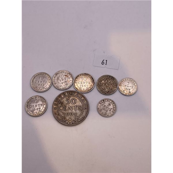 Newfoundland 1944 And Earlier Coins