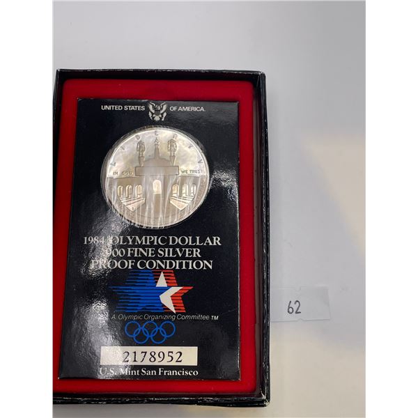 1984 United States Los Angeles Olympic Dollar