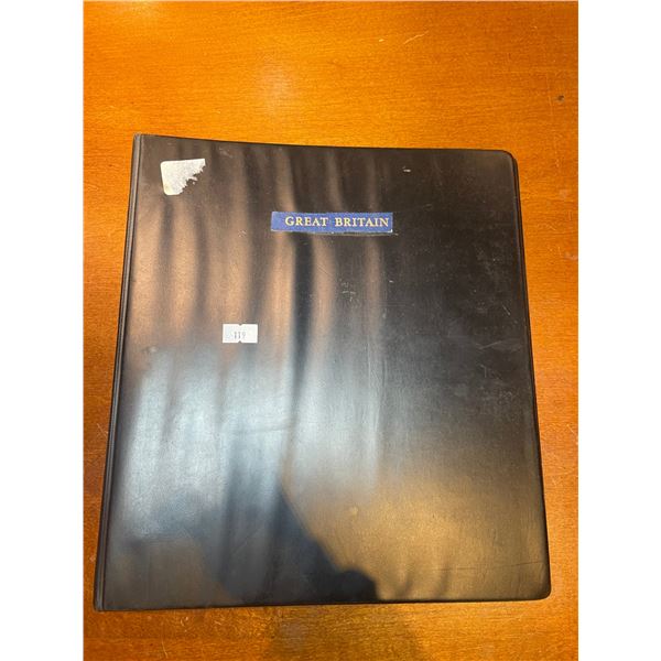 Binder of Great Britain Pennies. 1861-1965