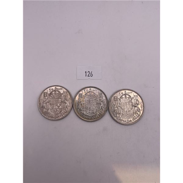 1944-1946 50 Cent Pieces