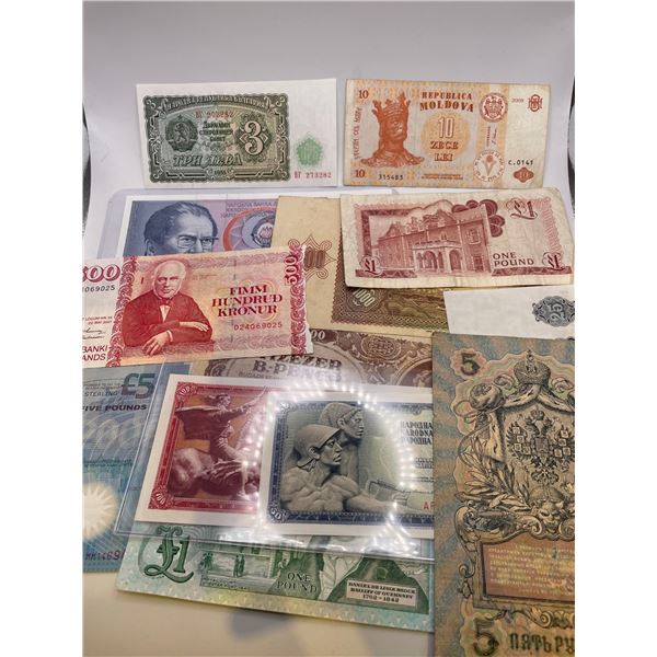 Variety of Foreign Bills
