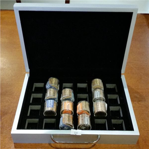 132 Uncirculated Presidential Dollars with Box