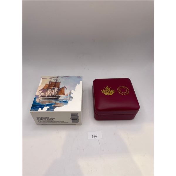 2015 $20 Franklin's Lost Expedition - Lost Ships in Canadian Waters Fine Silver Coin