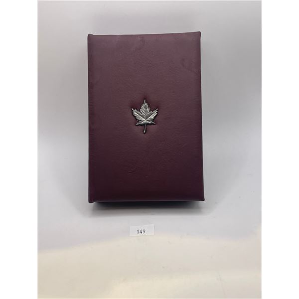 1994 Canada Proof Double Dollar Set Commemorating the RCMP Northern Dog Team Patrol.