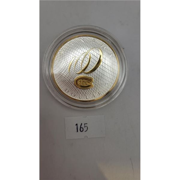 2009 Silver Montreal Canadiens Dollar