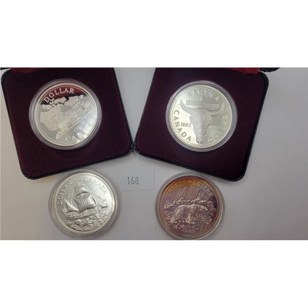 1979-1982 Canadian Silver Dollars