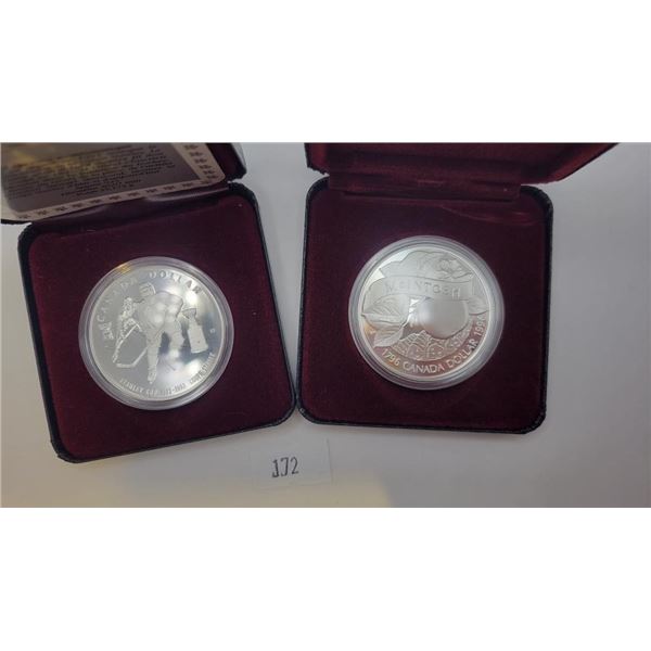 1993/1996 Silver Canadian Dollars