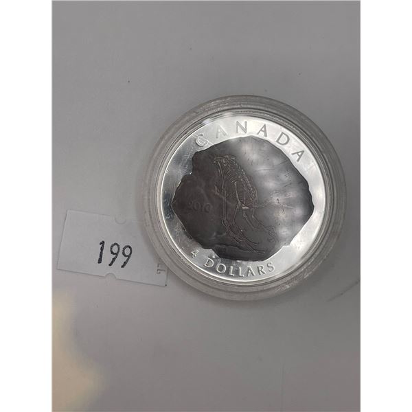 2010 Canada $4 Dinosaur Collection - Dromaeosaurus