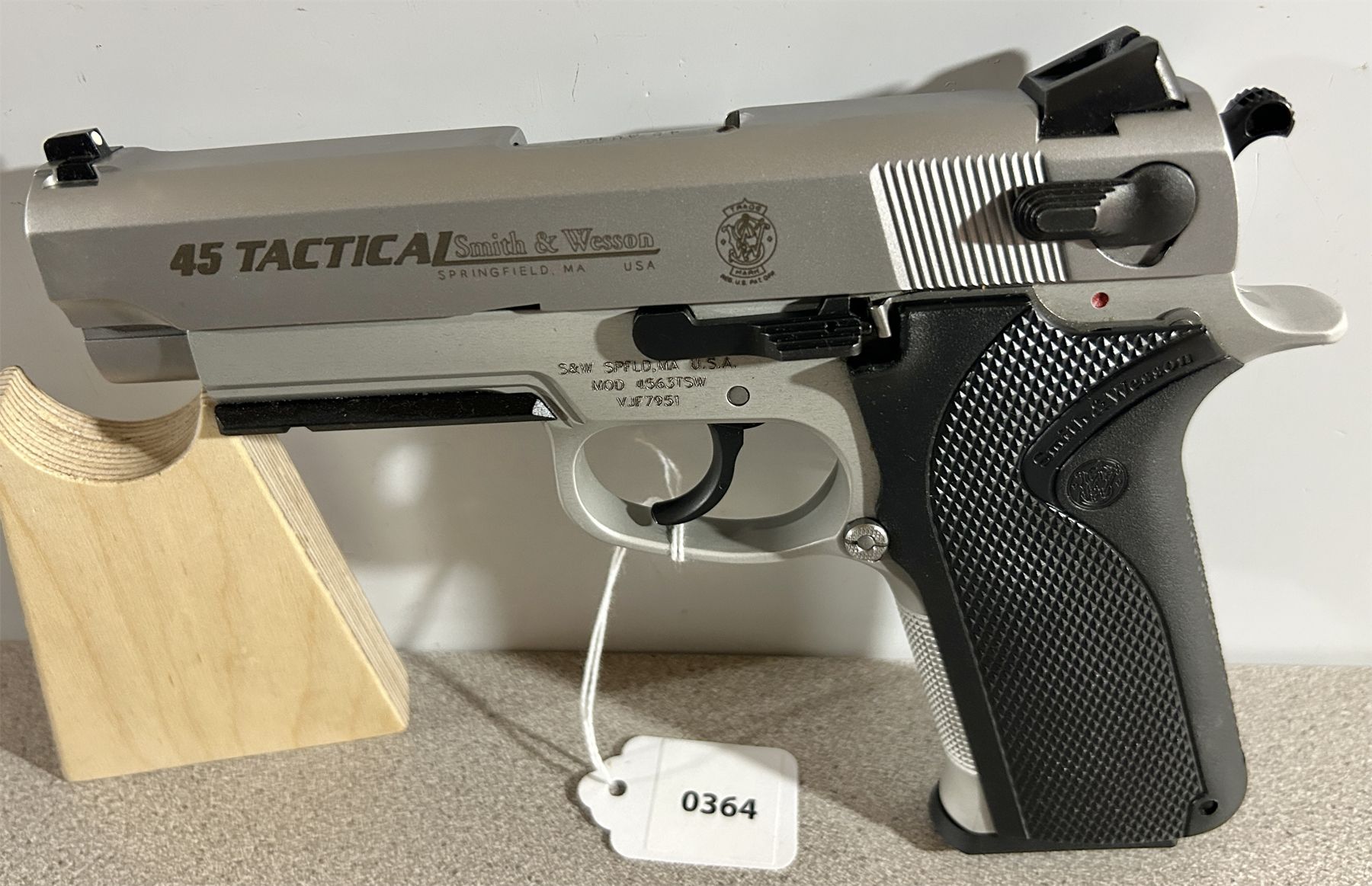 SMITH & WESSON 45 TACTICAL MODEL IN .45 AUTO - RESTRICTED CLASS - Kidd ...