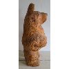 Image 2 : HAND CARVED BEAR STATUE