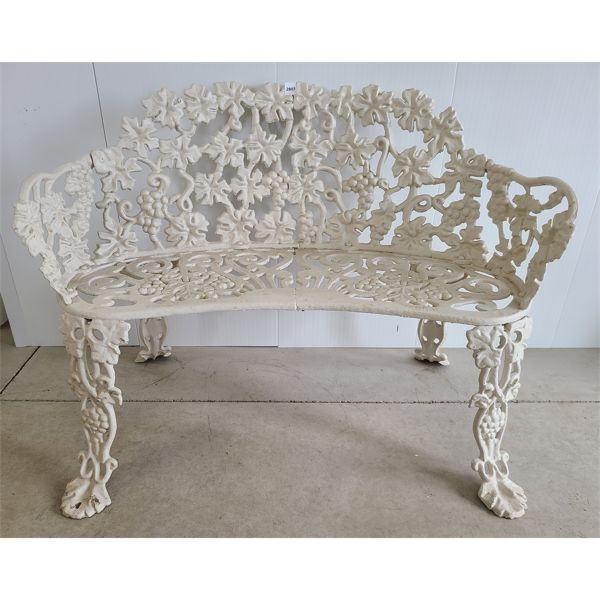 CLAWFOOT GARDEN BENCH