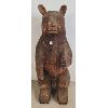 Image 1 : HAND CARVED BEAR STATUE