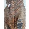 Image 7 : HAND CARVED BEAR STATUE