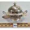 Image 1 : STANDARD SILVER CO. LTD - COVERED BUTTER DISH W/ KNIFE
