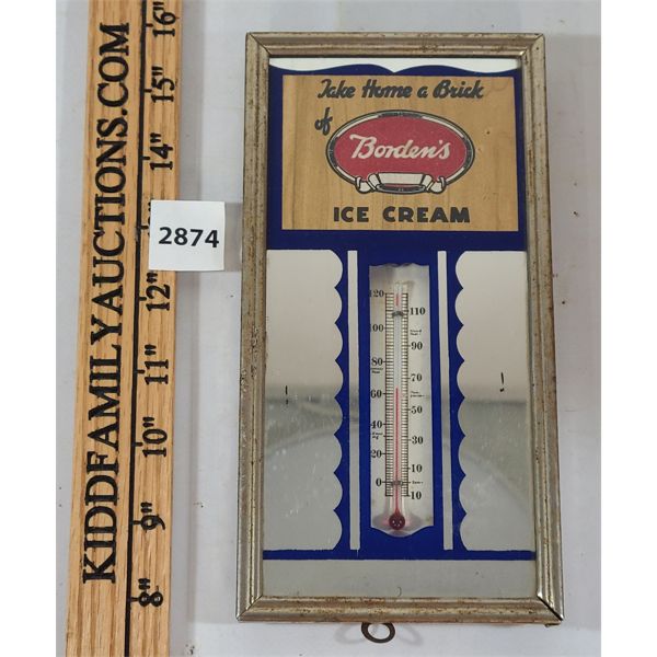 THERMOMETER - BORDEN'S ICE CREAM