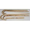 Image 1 : LOT OF 4 - CARVED WOODEN CANES - INCL INTERNATIONAL PLOW MATCH '63