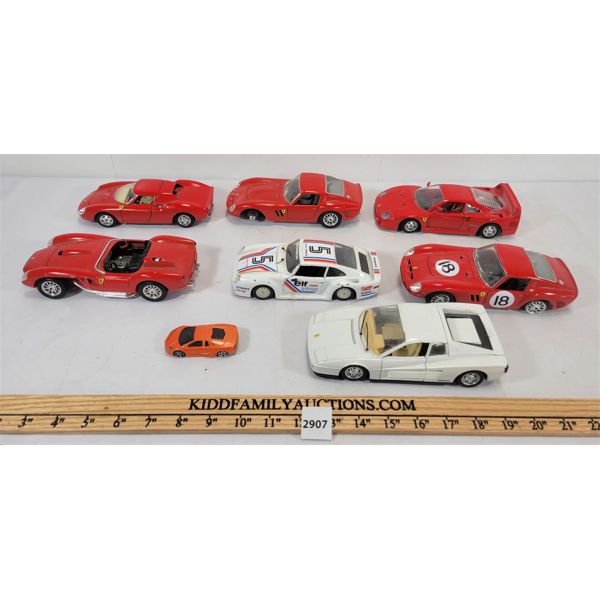 JOB LOT - MISC COLLECTIBLE VEHICLES - INCL BURAGO 1:24 SCALE DIECASTS