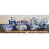 Image 1 : LOT OF 7 - CHINOISERIE CHINA TEA POTS 