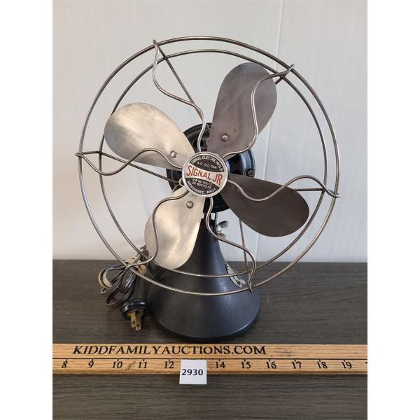 SIGNAL JR. ELECTRIC FAN 
