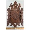 Image 1 : HAND CARVED WALL POCKET SHELF