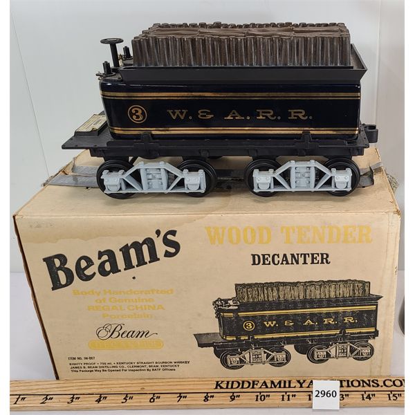 BEAM'S WOOD TENDER DECANTER 