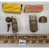 Image 3 : LOT OF 4 - VINTAGE AMMO BOXES AND LIGHTERS - INCL BULLET LIGHTER