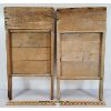 Image 2 : LOT OF 2 - WOOD & ALUMINIUM WASHBOARDS - INCL ECONOMY ZINC