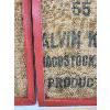 Image 2 : LOT OF 2 - FRAMED CO-OP & KENAN BRAND POTATO SACKS