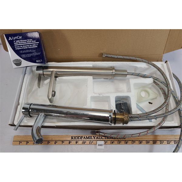 LOT OF 2 - KITCHEN FAUCETS W/ ACCESSORIES - ? AS NEW