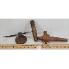 Image 2 : LOT OF 3 - REDLICHS BARREL TAPPER, MEAT HOOK & BUTTER PRESS