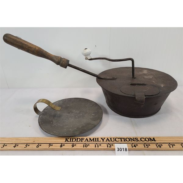 LOT OF 2 - BUTTER SKIMMER & COFFEE BEAN ROASTER