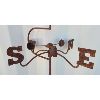 Image 3 : METAL (?) ROOSTER STYLE WEATHER VANE