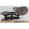 Image 1 : CAST IRON BALANCE SCALE W/ BRASS WEIGHTS