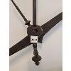 Image 5 : WROUGHT IRON BALANCE SCALE W/ WEIGHTS
